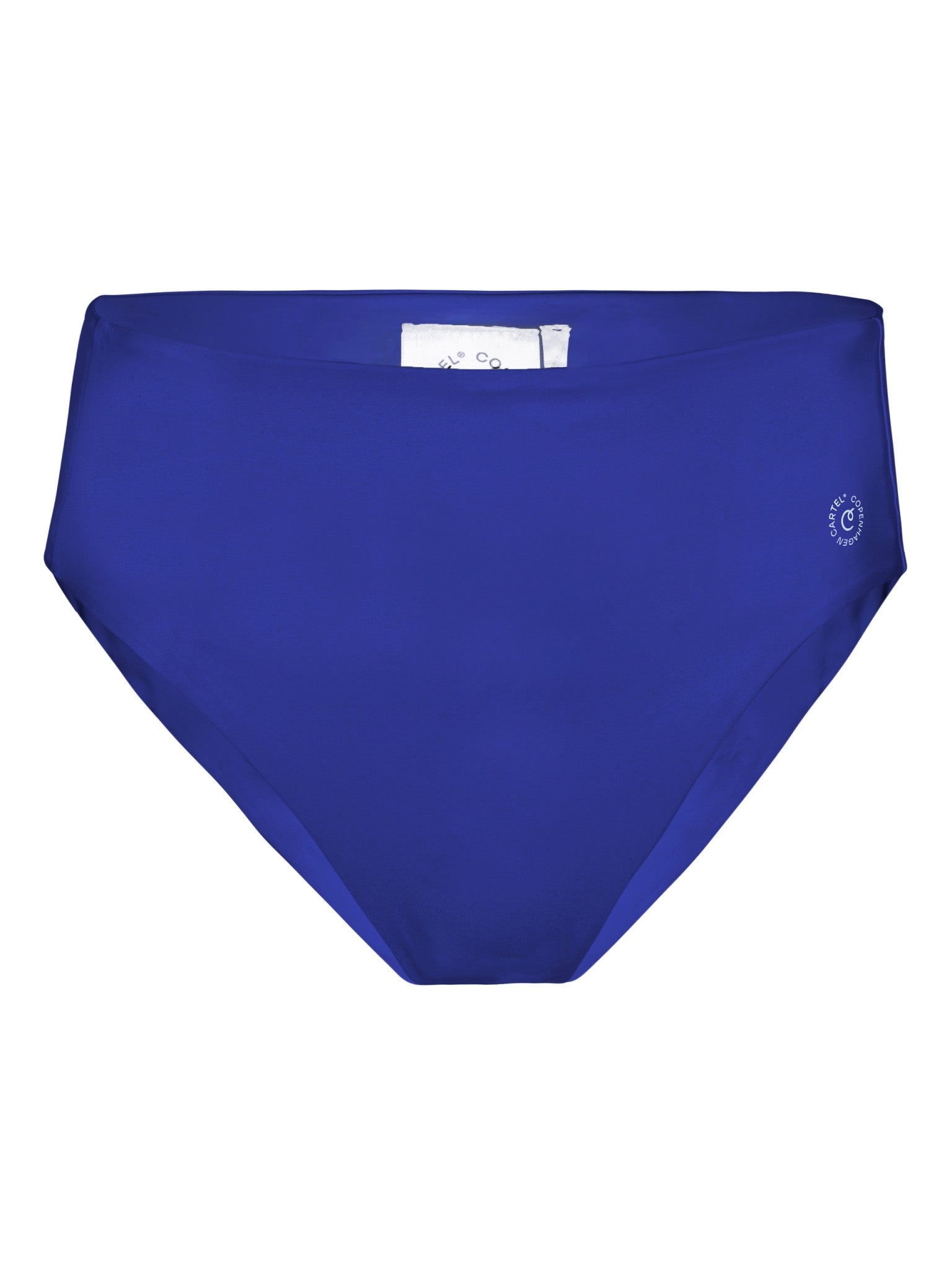 Ubud højtaljet bikini underdel - Cartel Blue