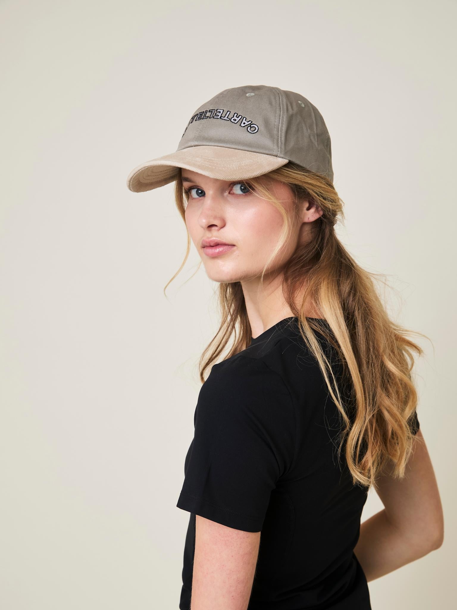 Abide Embroidered Cap - Oyster