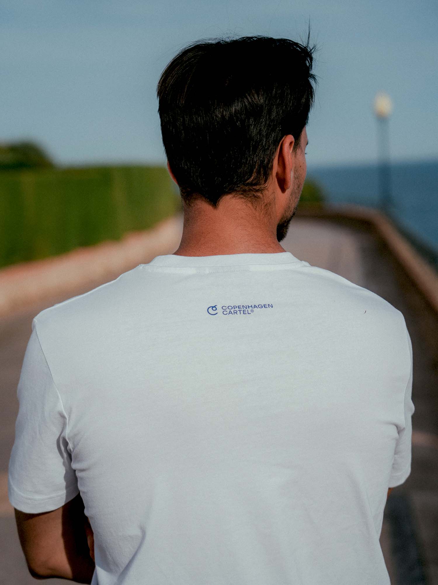Økologisk bomuld unisex Ocean t-shirt - Shell
