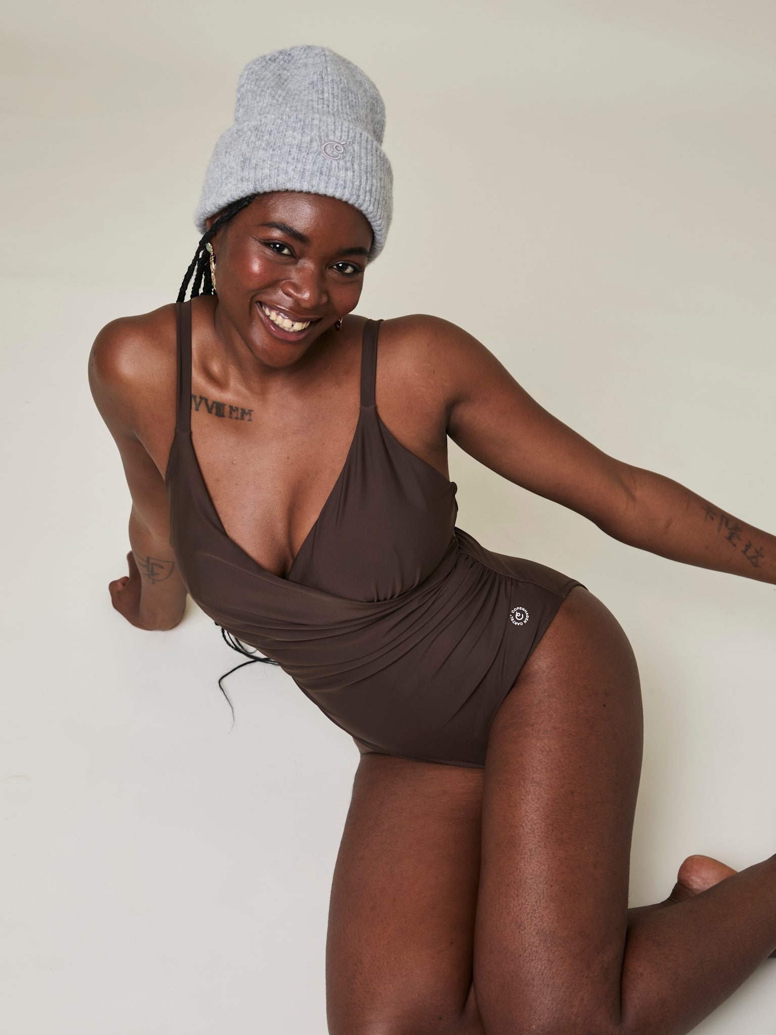 Medewi draped onepiece - Arabica