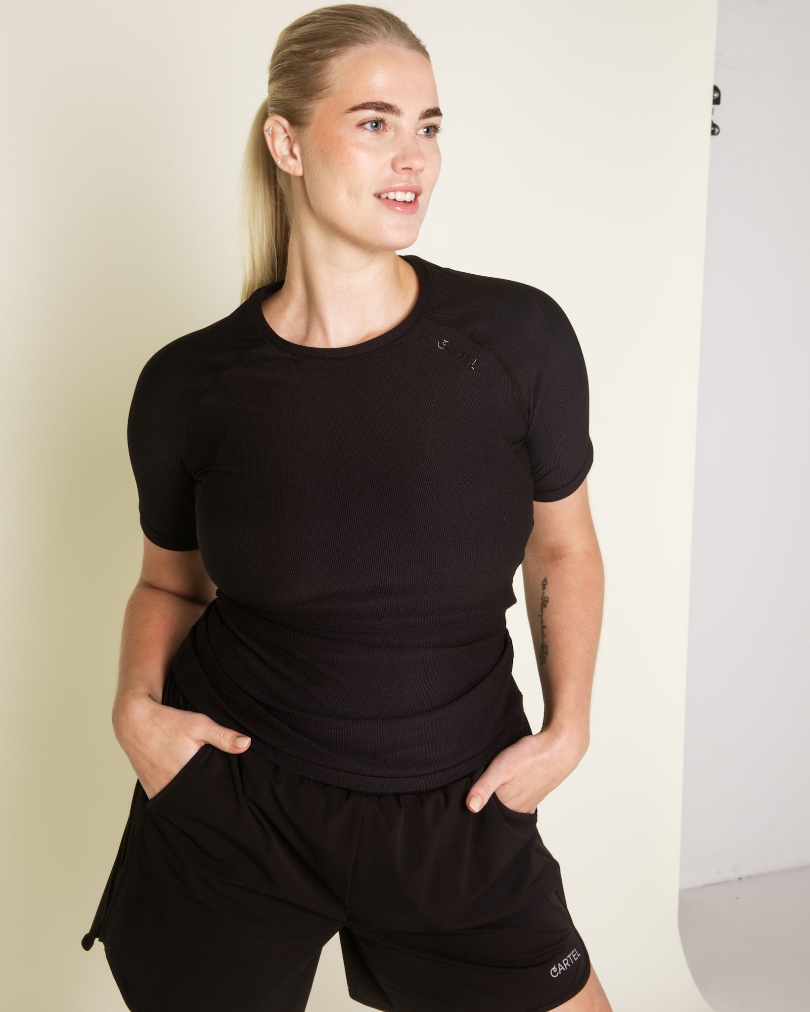 Pace performance tee - Nero