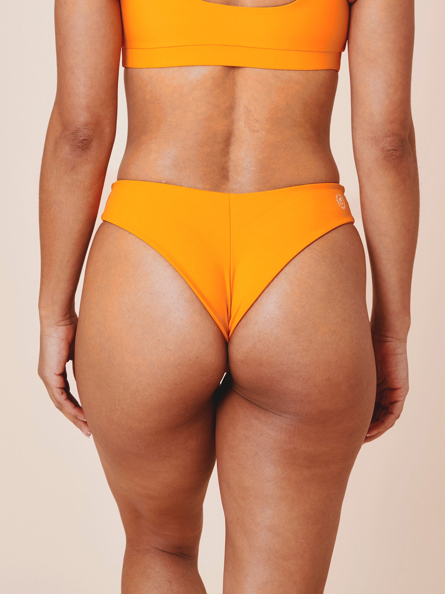 Canggu v-shape bikini bottom - Flame