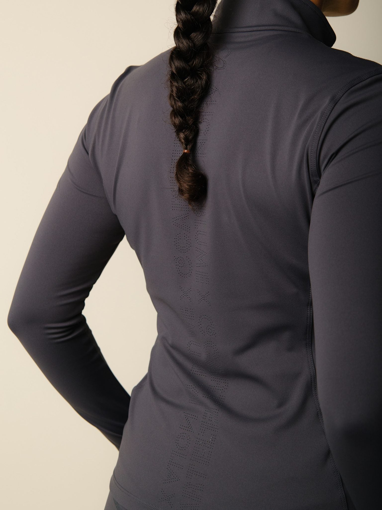 Cartel x Align by Blume contour zip jacket - Charcoal