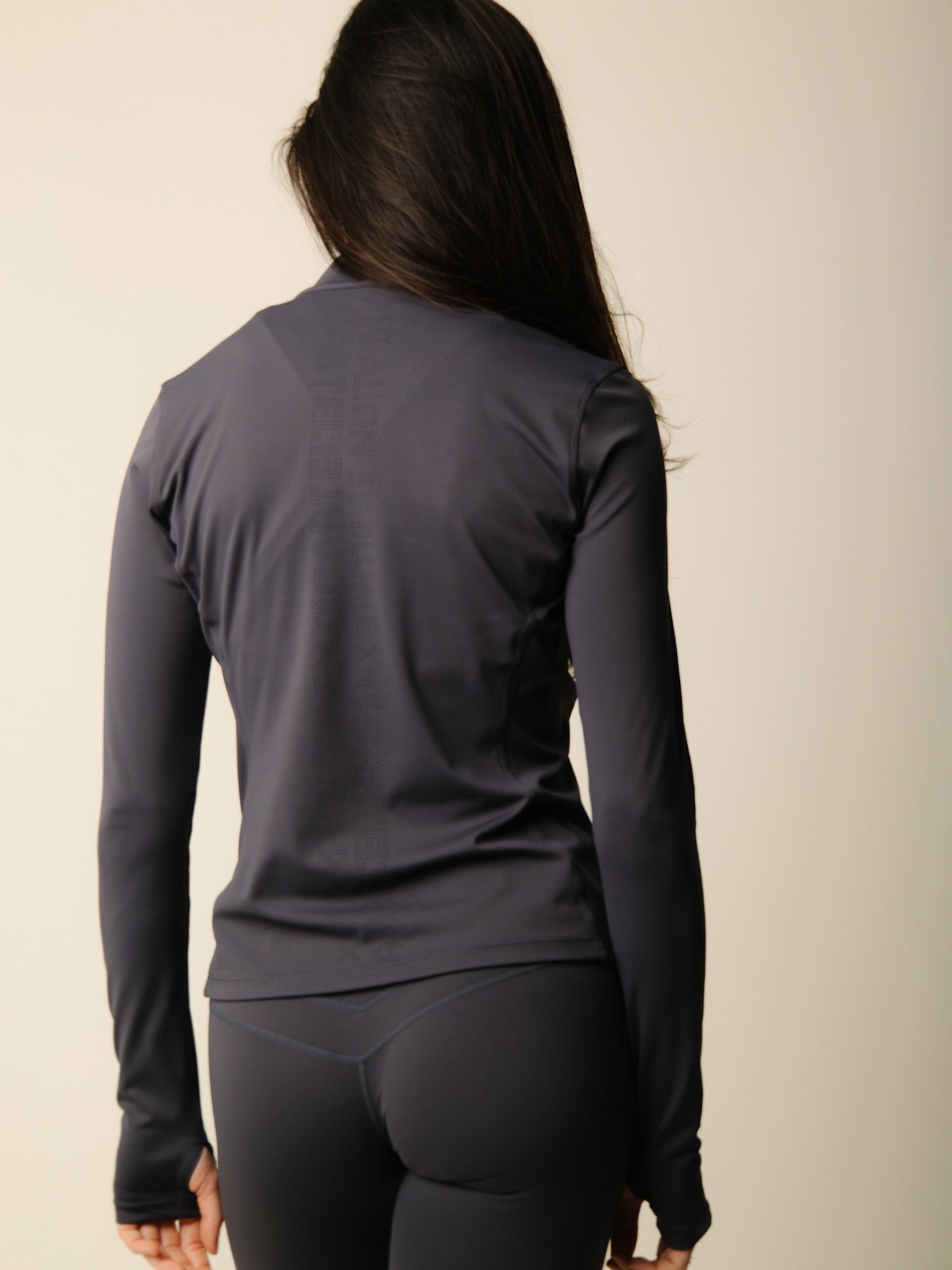 Cartel x Align by Blume contour zip jacket - Charcoal