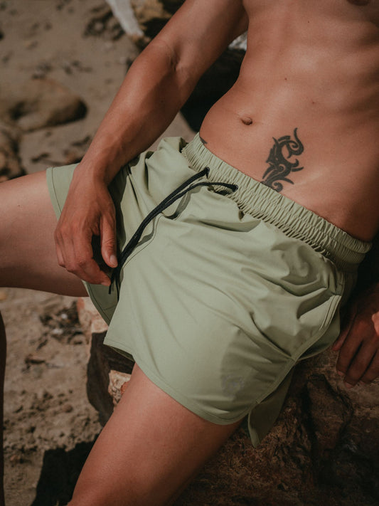 Balian herre shorts - Sage