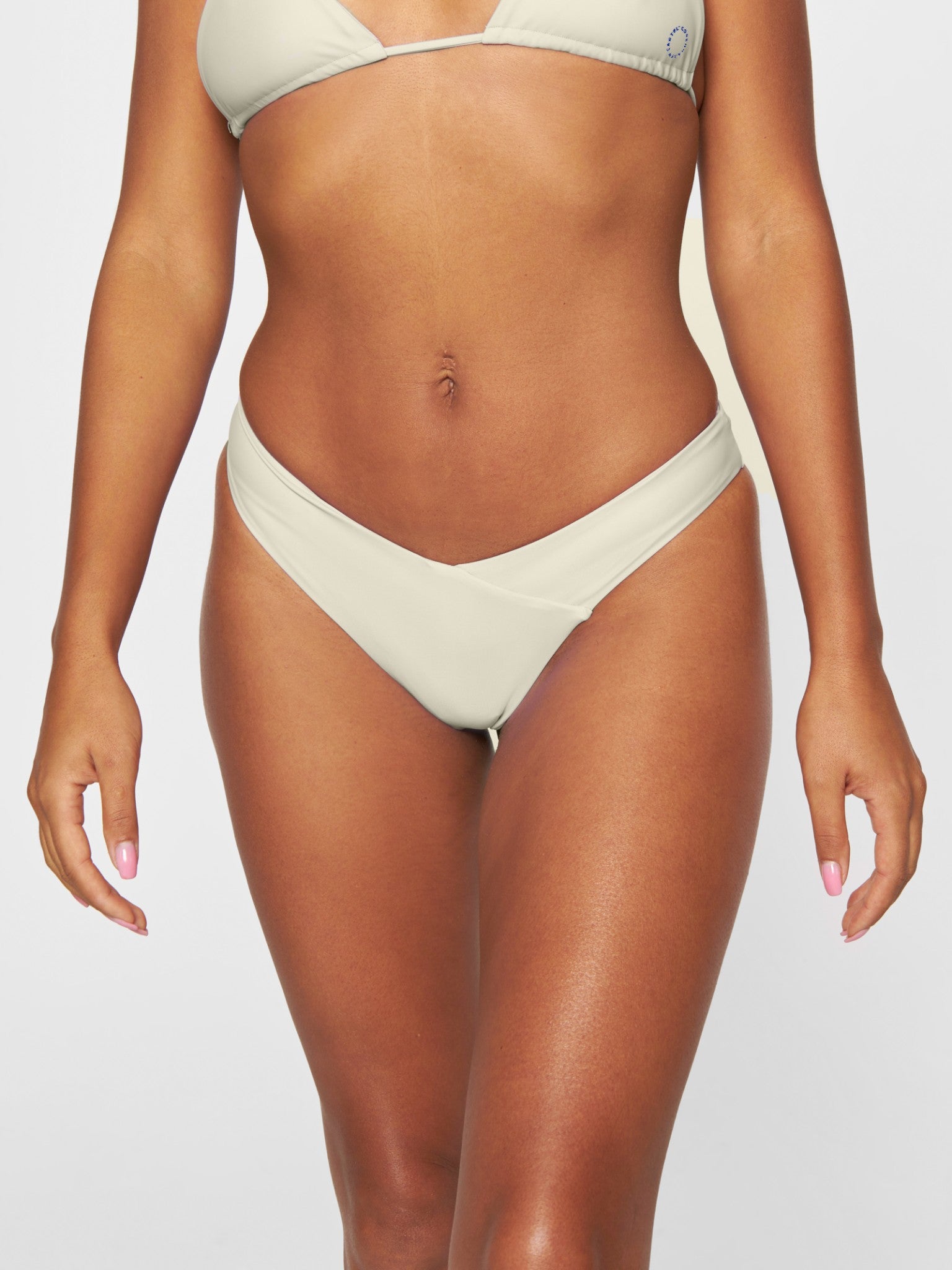 Canggu V-shaped bikini bottom - Shell