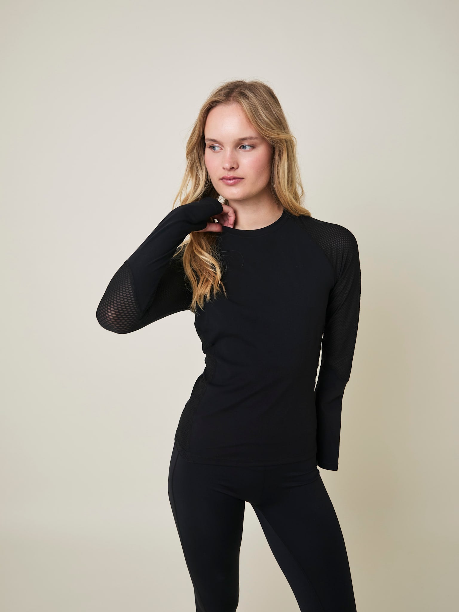 Ability Performance T-shirt med lange ærmer - Nero
