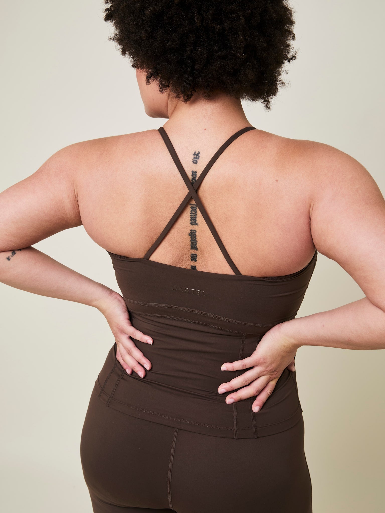 Adorn tanktop med stropper - Arabica