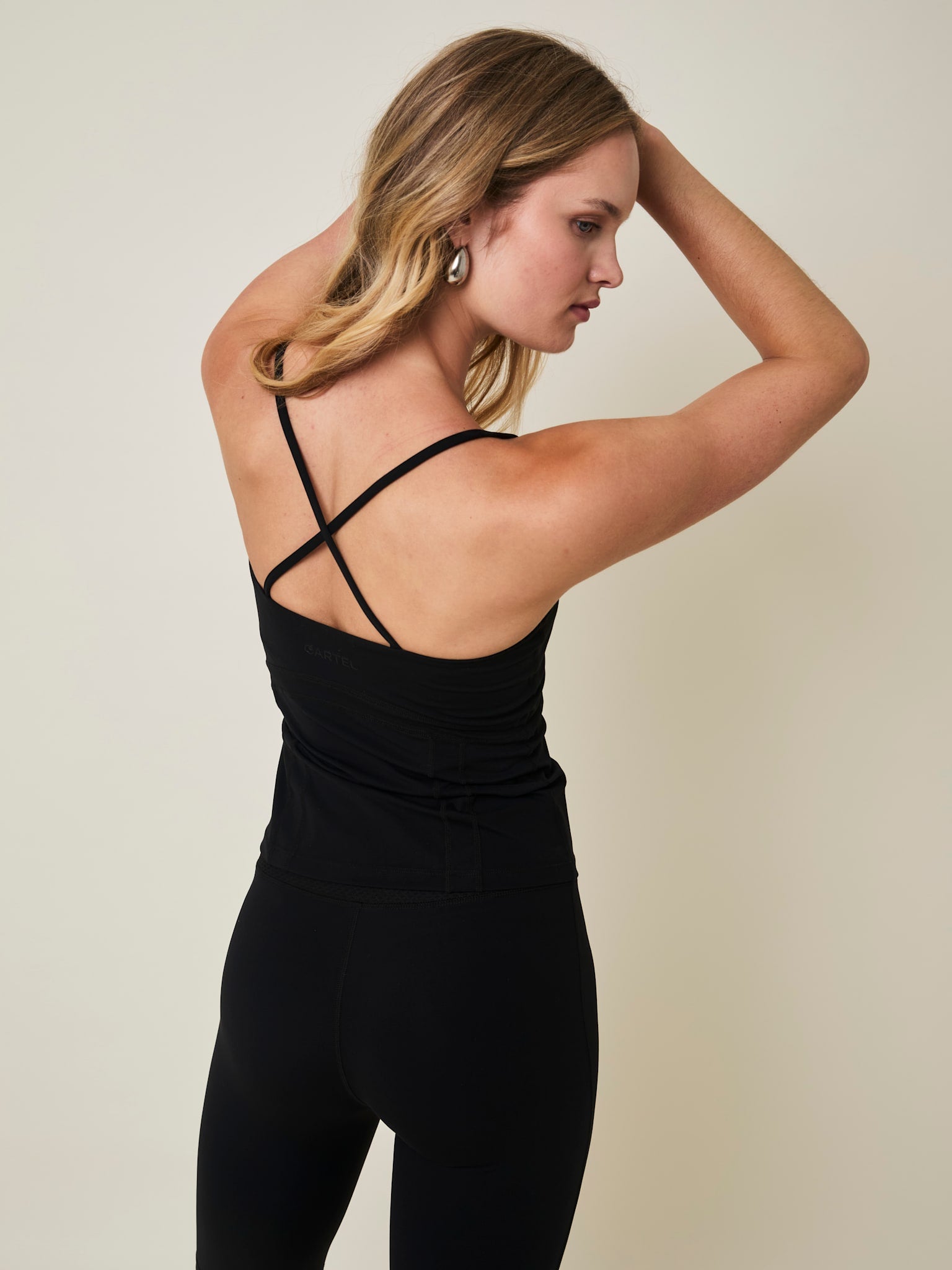 Adorn tanktop med stropper - Nero