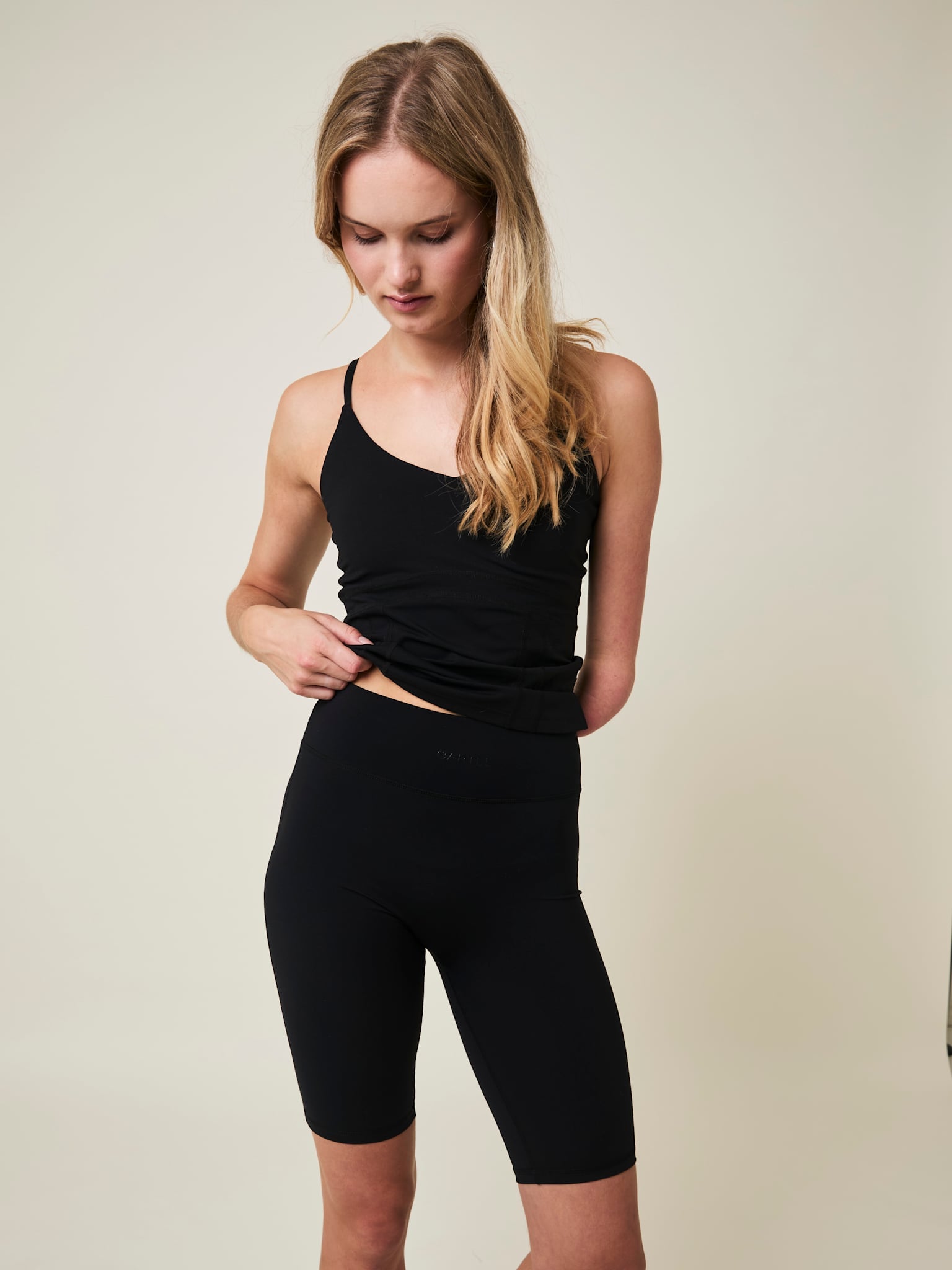 Adorn tanktop med stropper - Nero