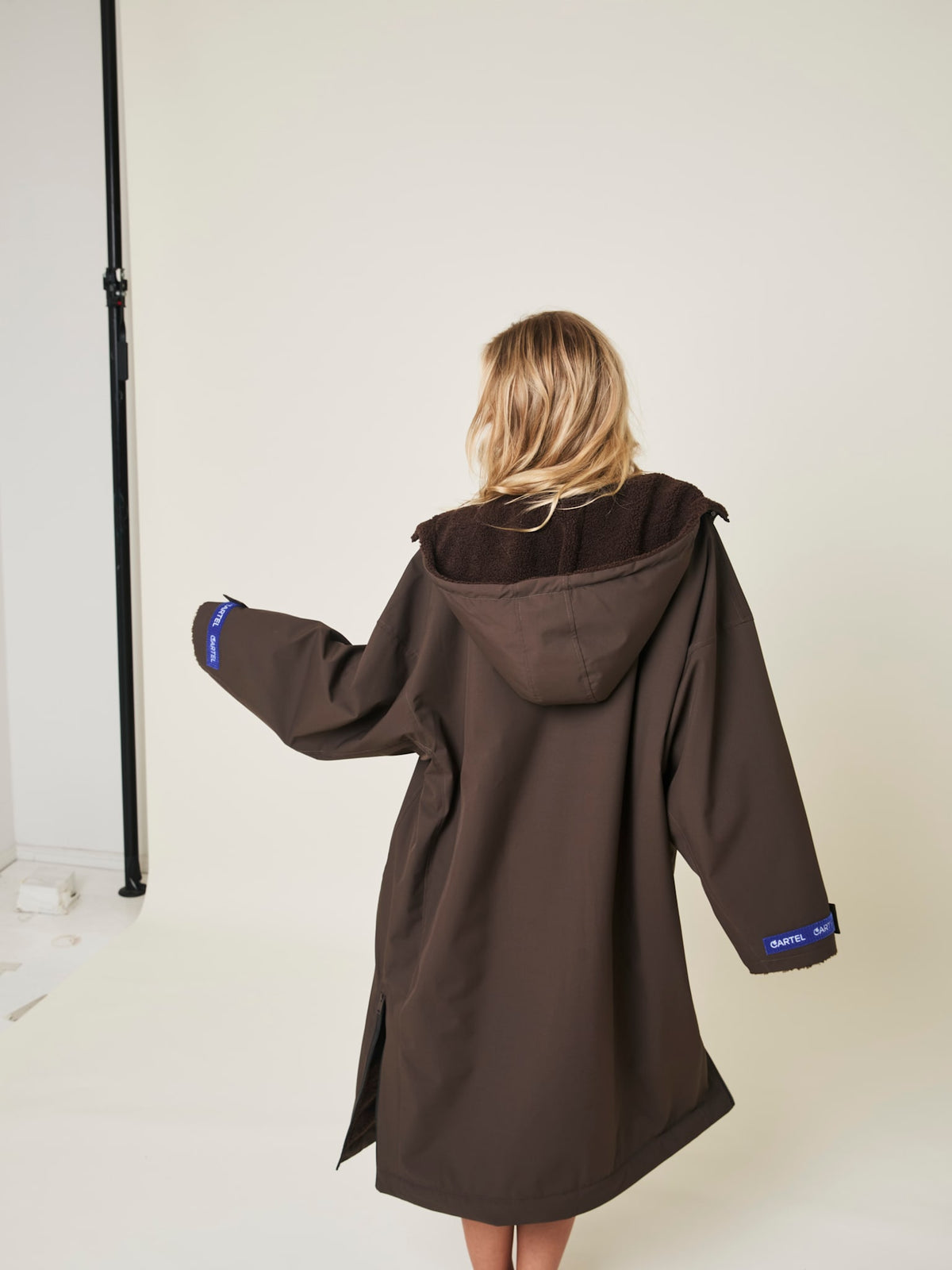 Allure Nordic Fleece Changing Robe - Arabica