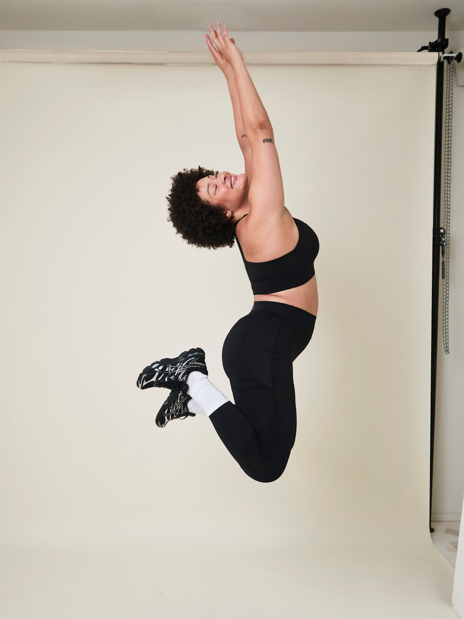 All Purpose højtaljet leggings med lomme - Nero