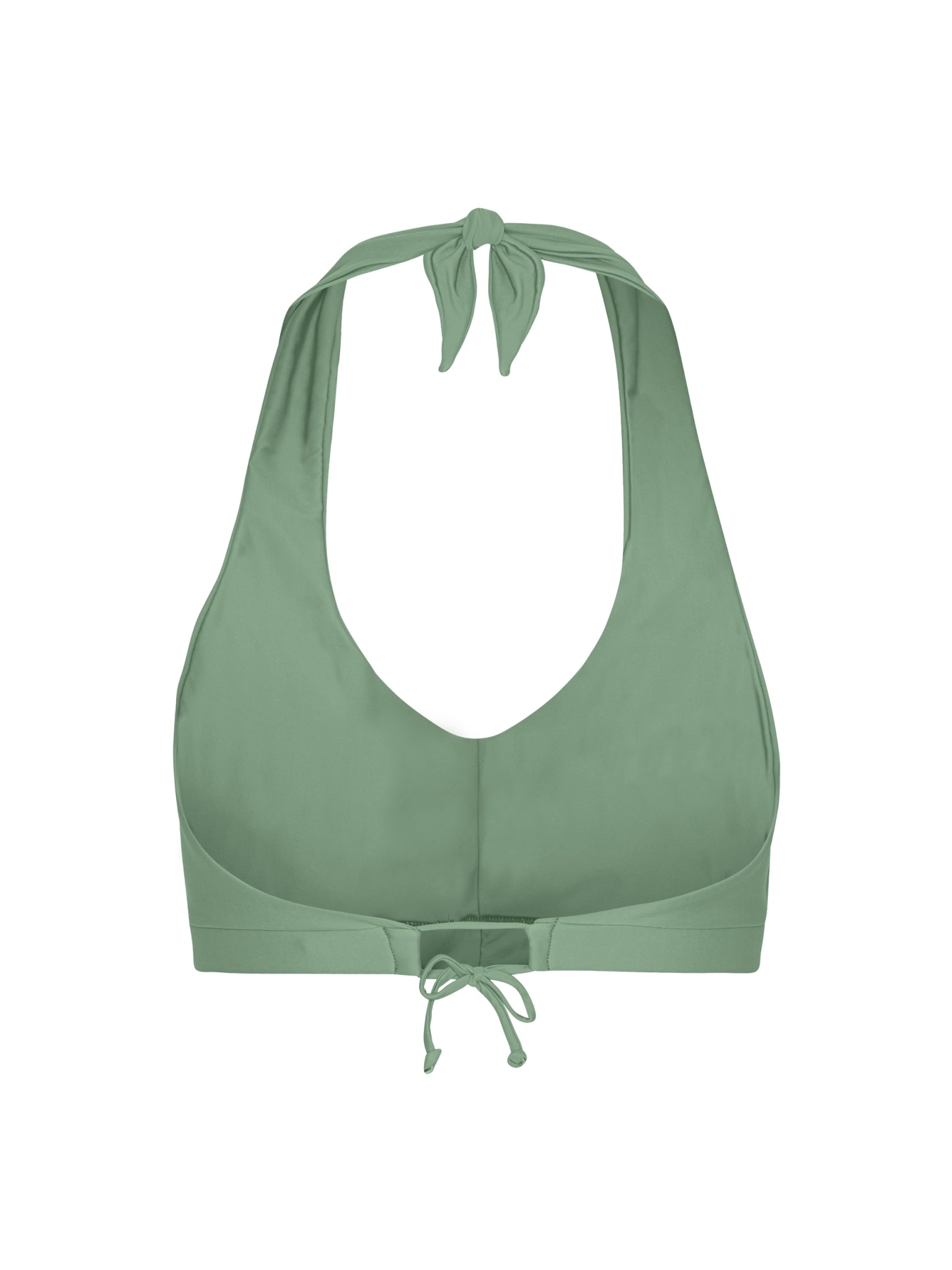 Bukit halterneck bikini top - Army