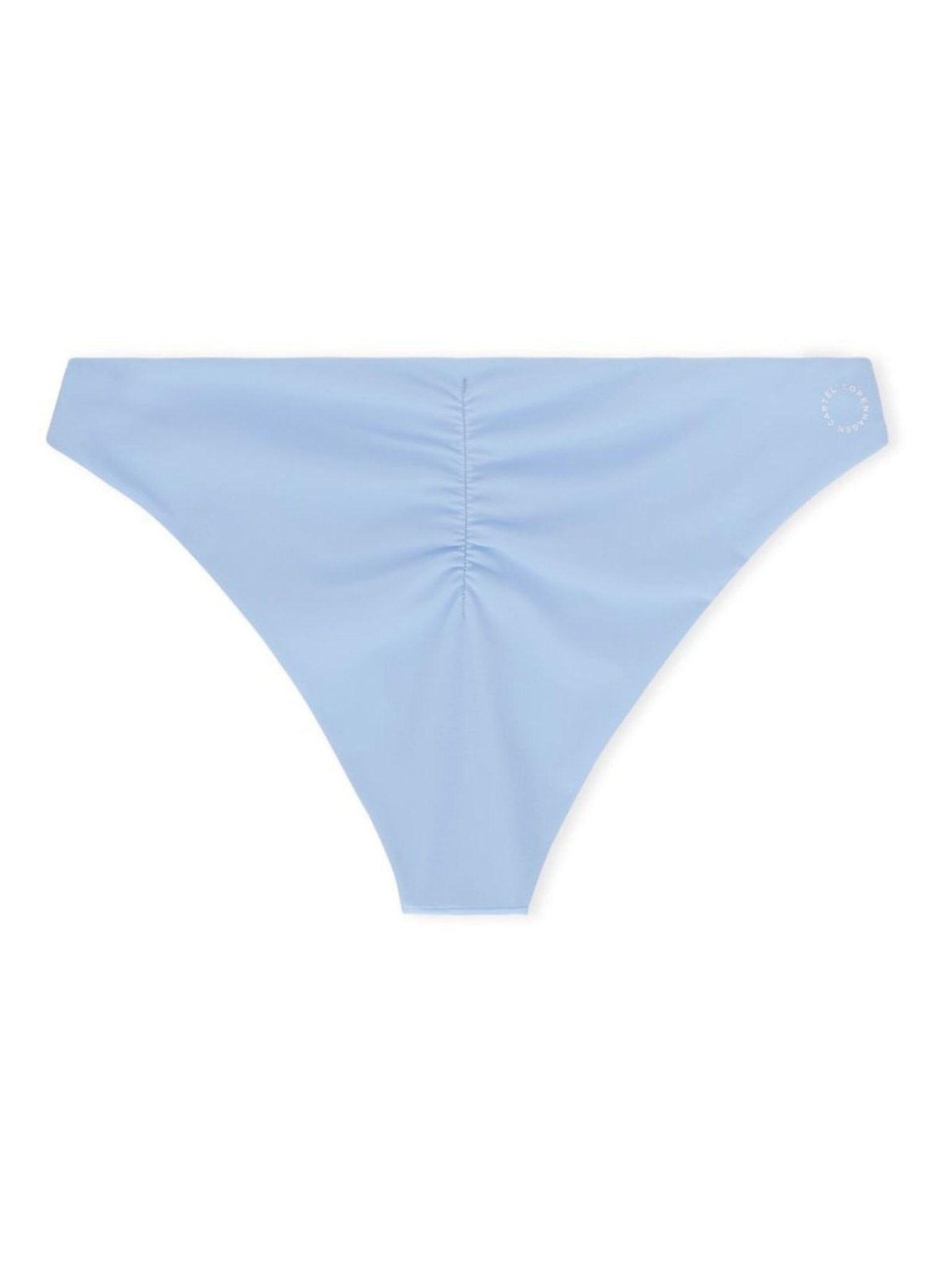 Batur rynket bikini underdel - Clear