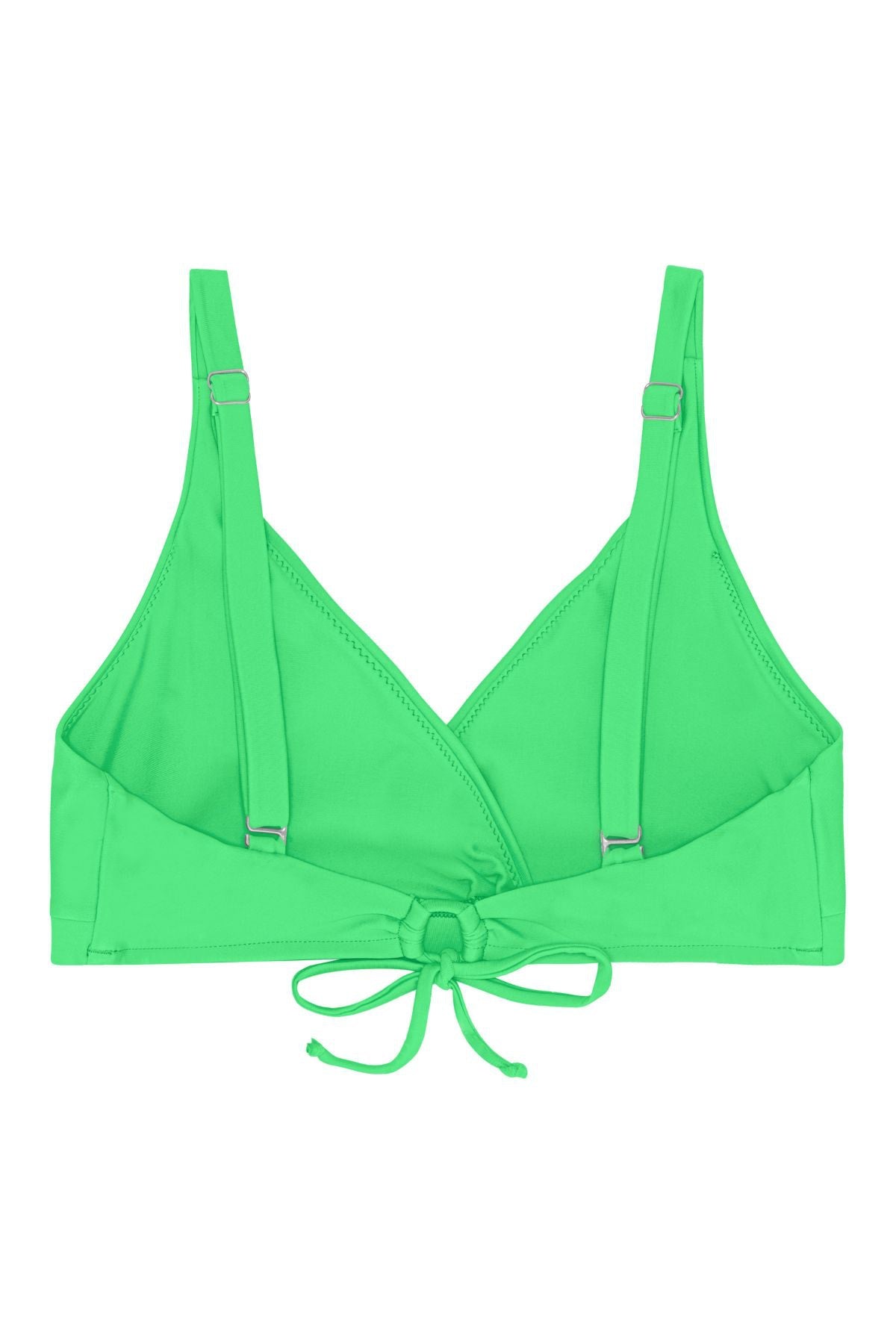 Istana draperet bikini top - Earth