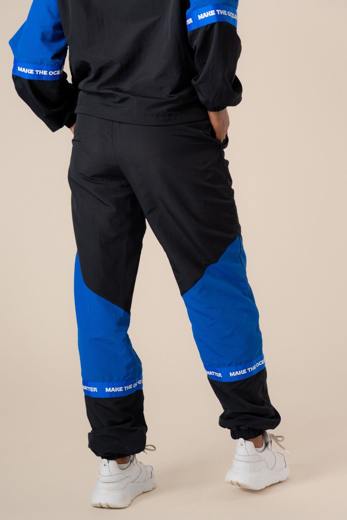 Adventure tracksuit bukser - Nero/Cartel Blue