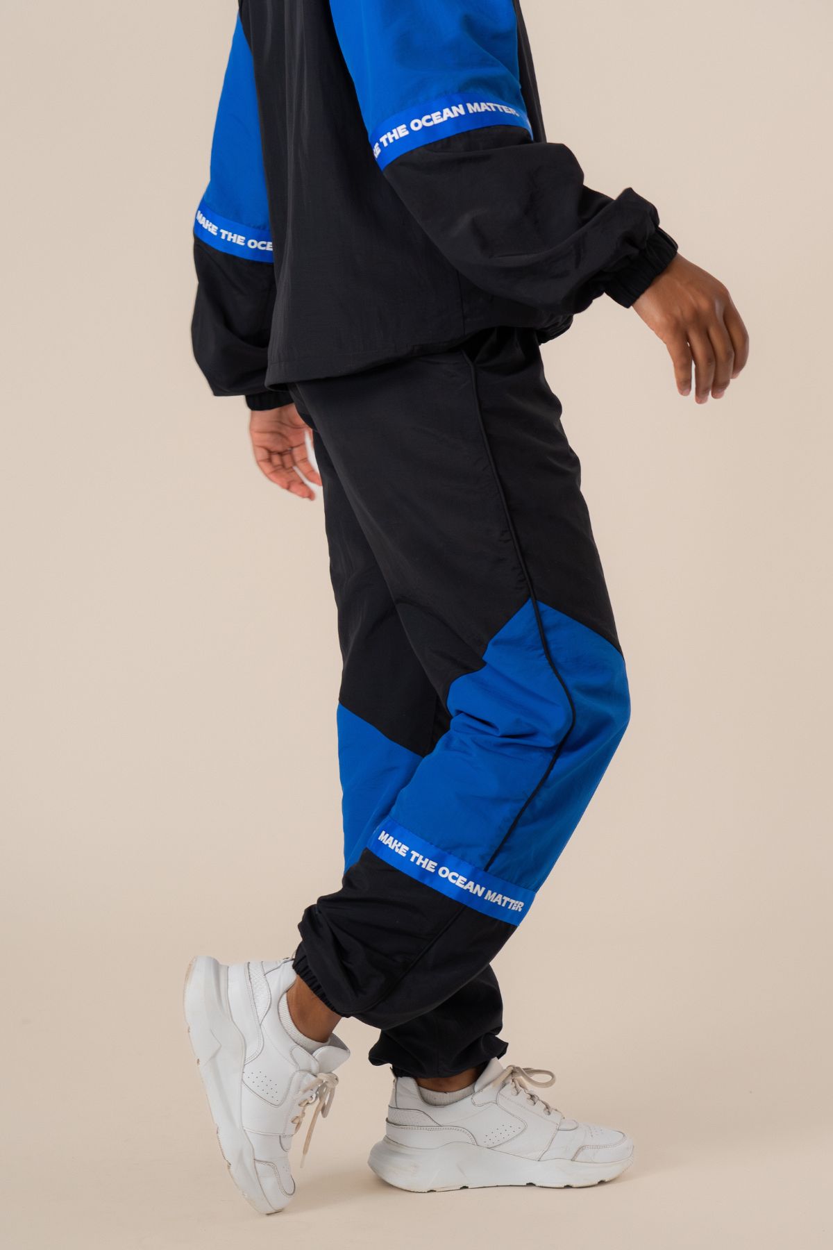 Adventure tracksuit bukser - Nero/Cartel Blue