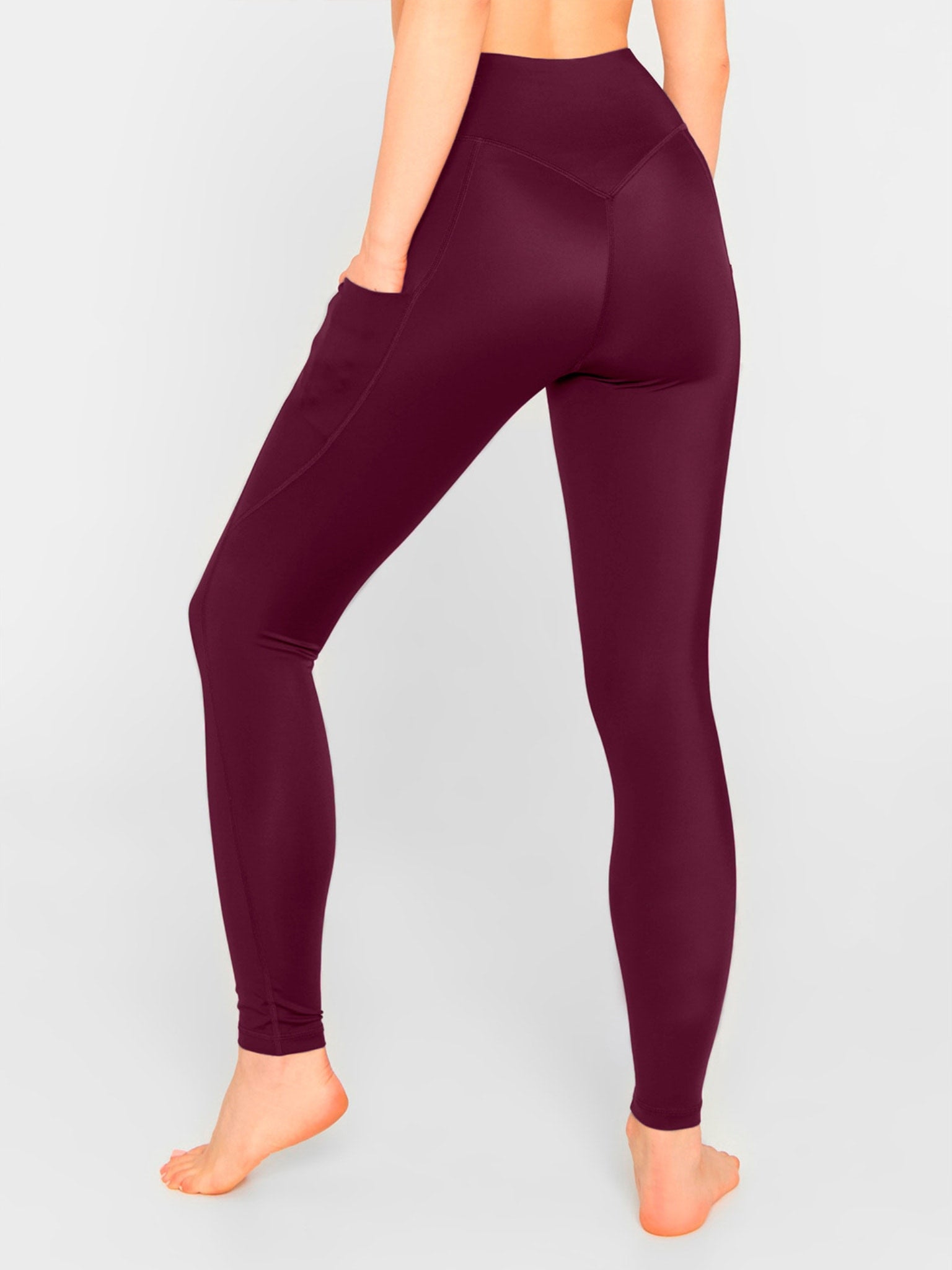 Power high-waist leggings - Deep