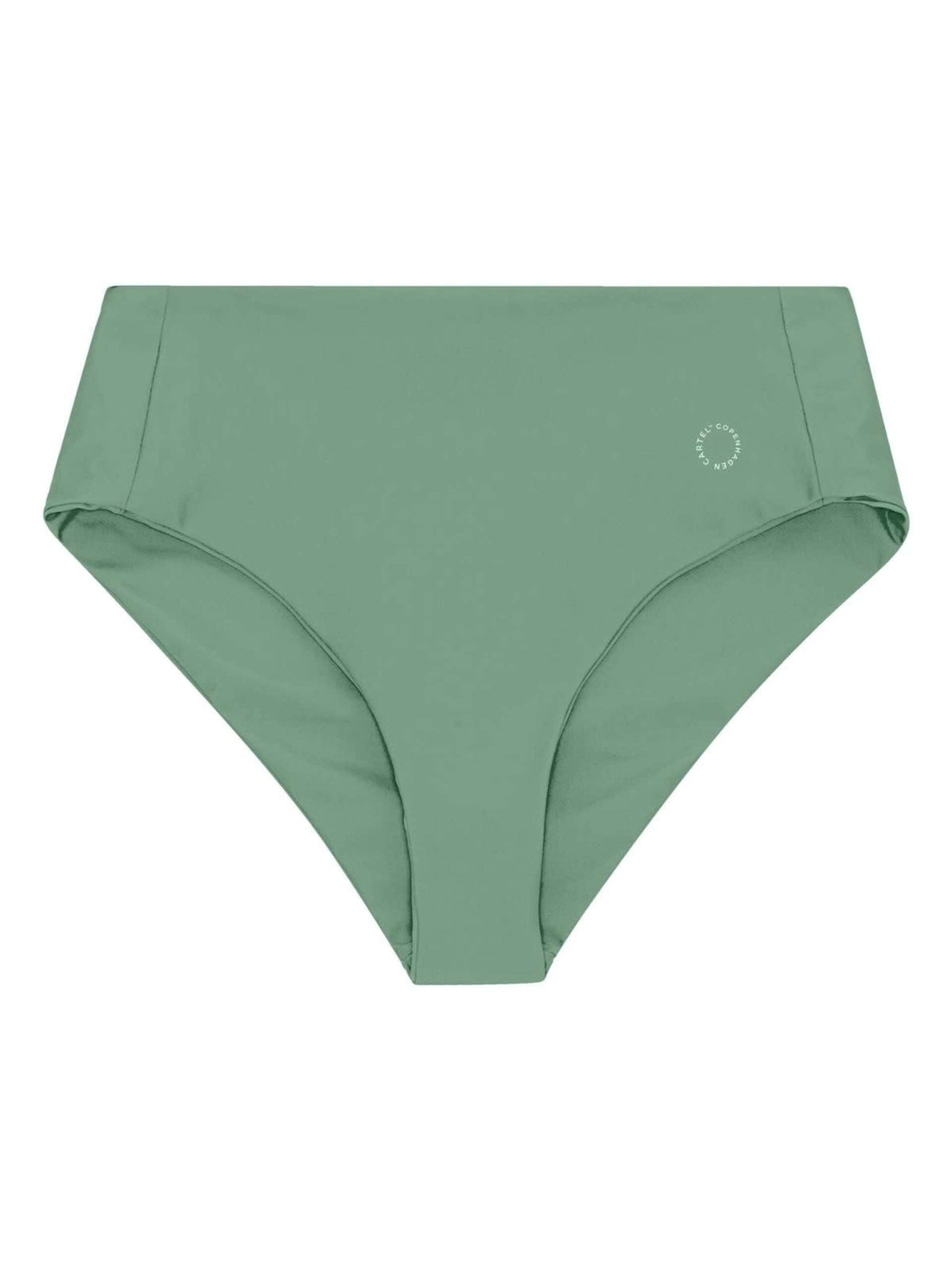 Ubud højtaljet bikini underdel - Army