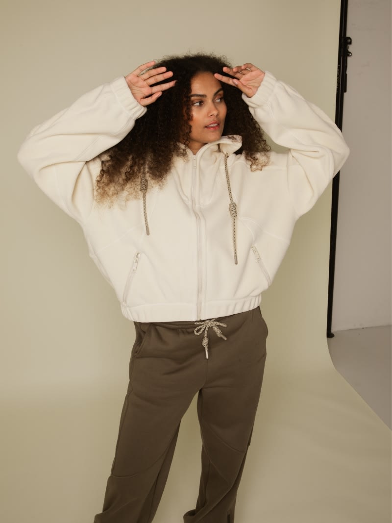 Range bonded fleece hooded jacket - Shell - Shell