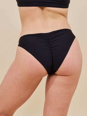 Batur wrinkled bikini bottom - Nero
