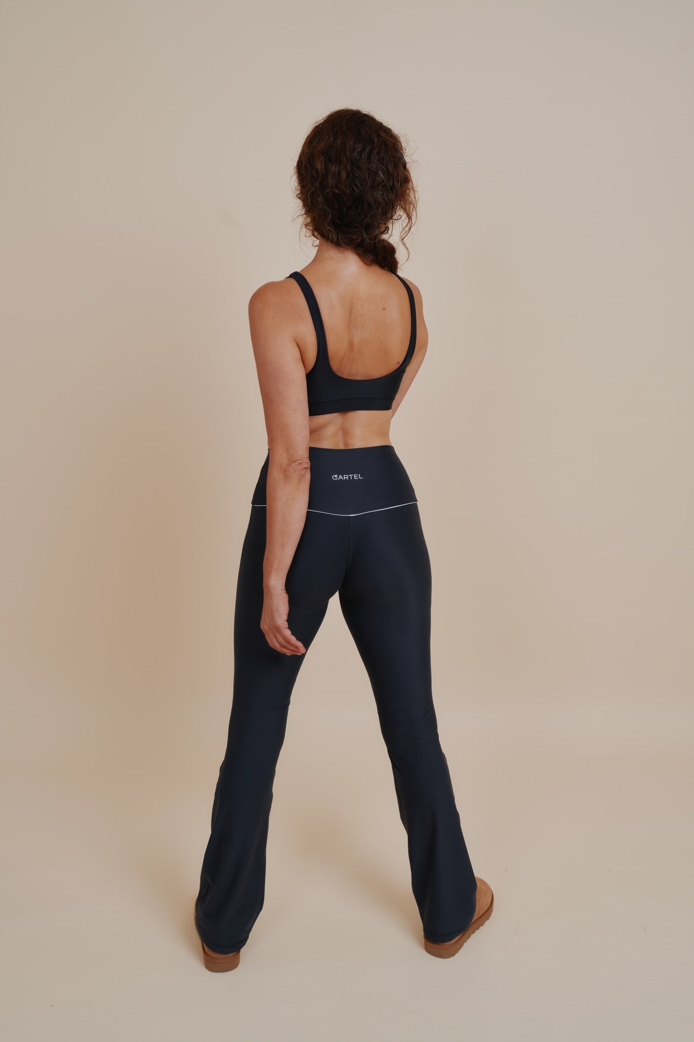 Peak Flare Leggings - Nero