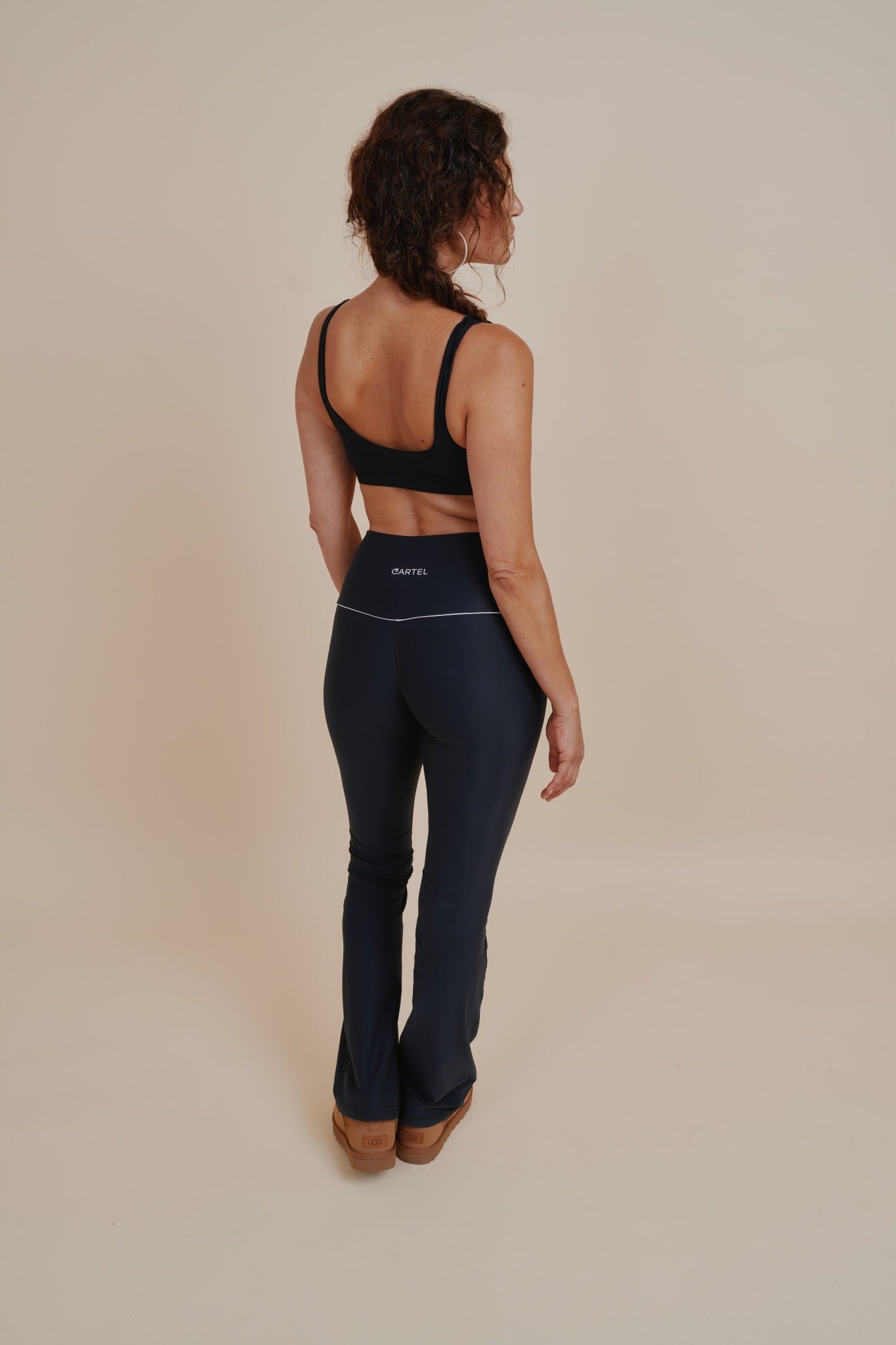 Peak Flare Leggings - Nero