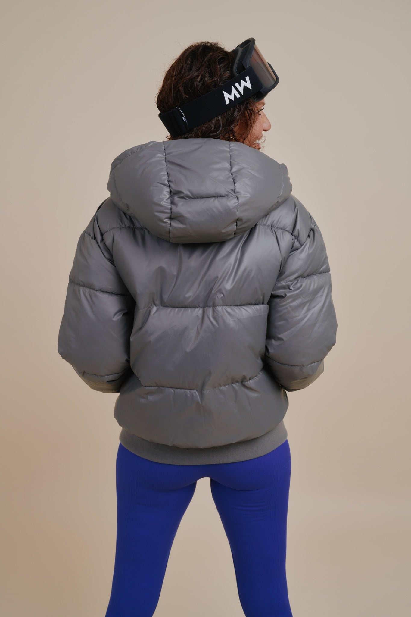 Polar Puffer Jacket Short - Slate