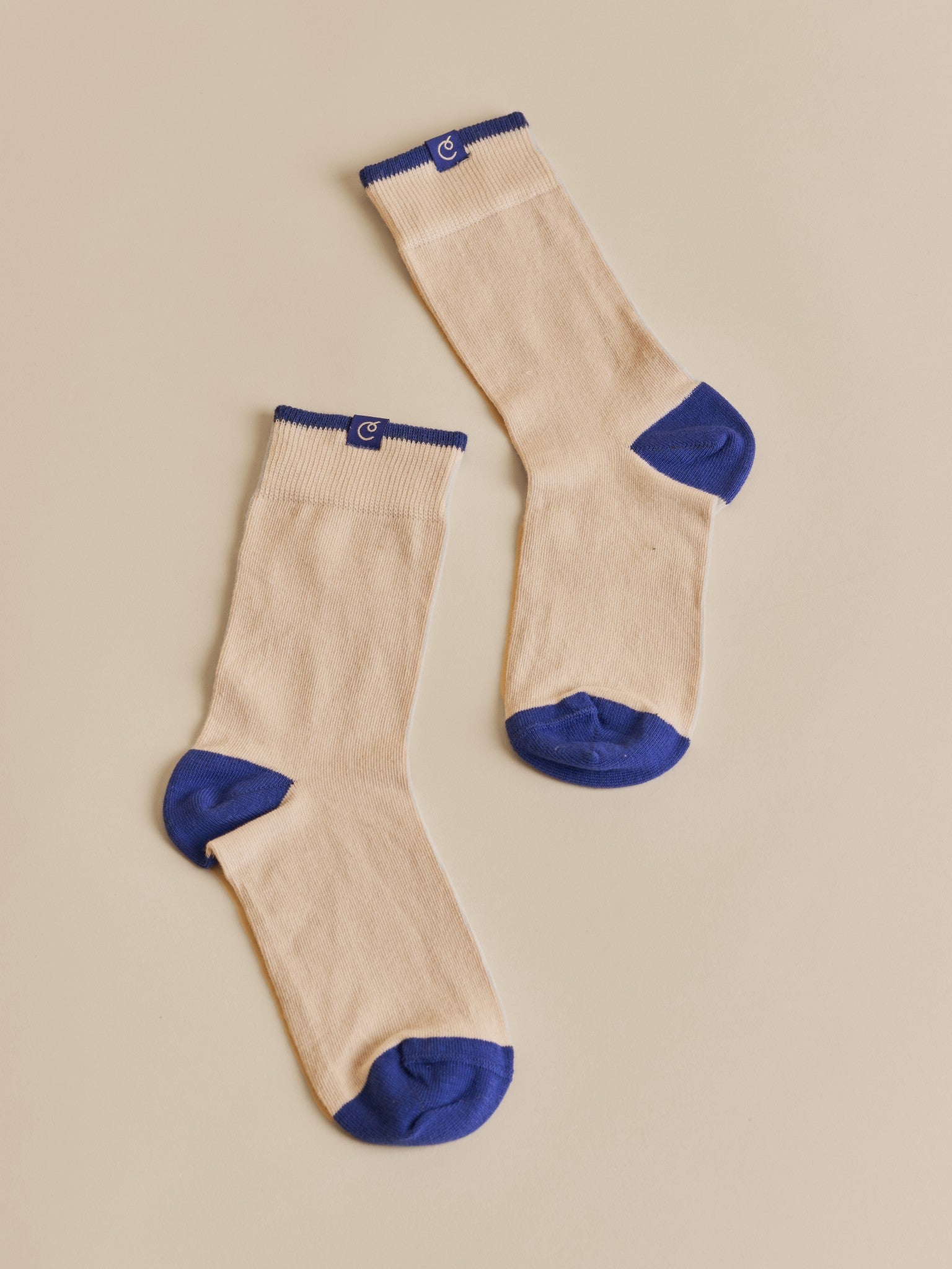 2-pack Seashell Socks - Sand