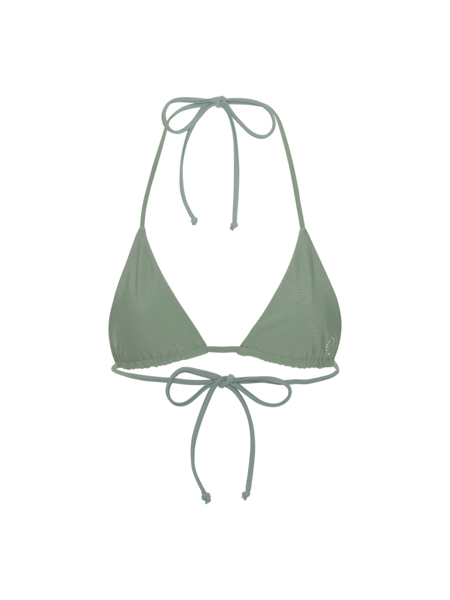 Uluwatu triangle bikini top - Army