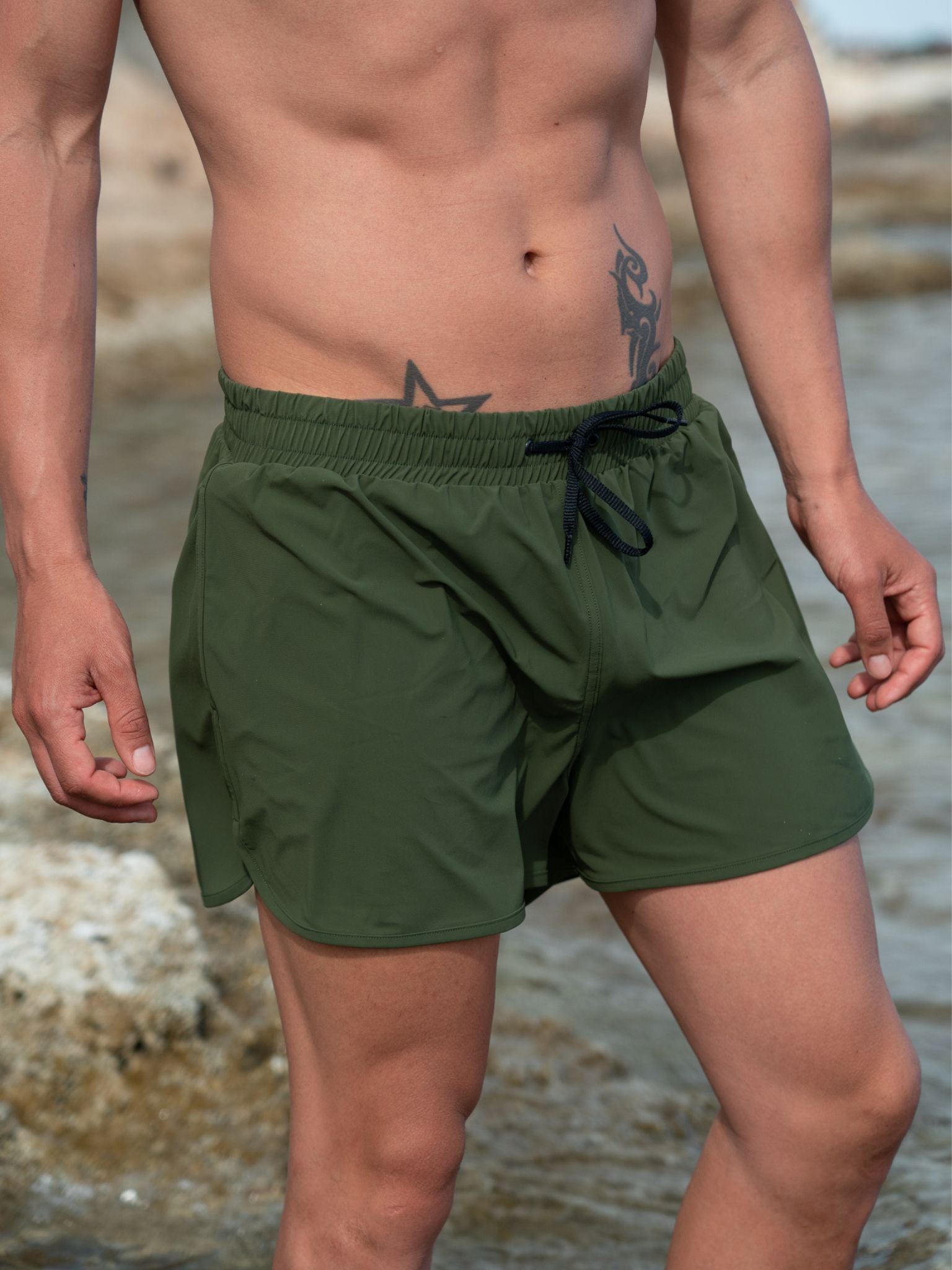 Balian herre shorts - Kale