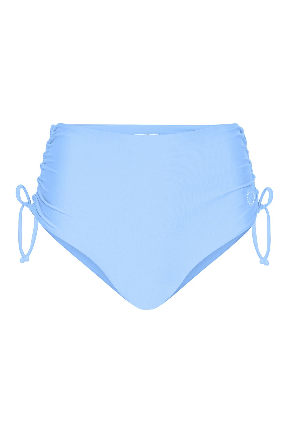 Wanita high-waist adjustable bikini bottom - Clear